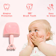 Kids U Shaped Toothbrush Children, baby Silicone Kids Toothbrush U Shaped Silicone Brush Head For 360 Degree Cleaning Suitable For 2-6 Years(1 Pc)