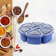 Unique Design Multipurpose Masala Spice Box Container Spice Box For Kitchen  Masala Container  ( Plastic 7 Section )