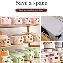 Adjustable Folding Shoe Slots Organizer.