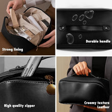 Premium Travel Makeup Toiletry Organizer Pouch With Zipper  Handle(1 Pc)