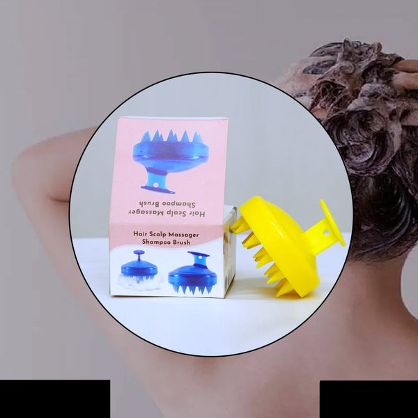Hair Scalp Adjustable Massager Shampoo Brush scalp Shampoo Brush