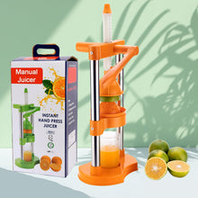 Hand Pressure Juicer Manual Cold Press Juice Machine Instant Make Juice Squeezer Fruits Juicer Juice Maker Orange Juice Extractor For Fruits  Vegetables Orange