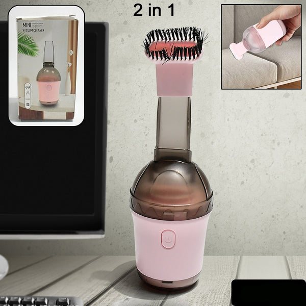 Handheld Vacuum Cleaner Cordless Desktop Vacuum Cleaner One Button Switch For Office (1 Pc)