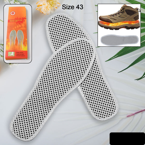 Massage Magnetic Self Heating Insole Shoe Heating Insole For Women Men - Unisex Warm Insole - Thermal Insoles - Tourmaline Self Heating Shoe Inserts - Warm Shoe Pad (1 Pair)
