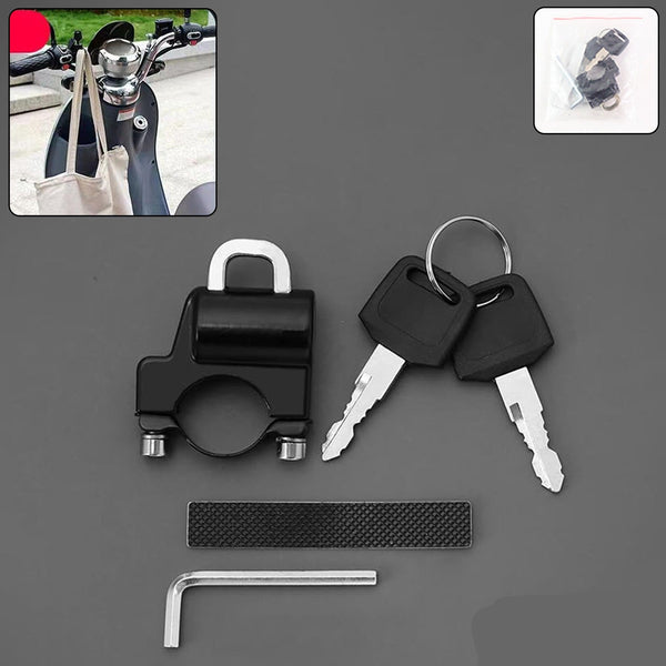 Heavy-duty Helmet Lock For Motorcycle