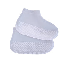 Non-slip Silicone Rain Reusable Anti Skid Waterproof Fordable Boot Shoe Cover (Large Size  1 Pair  Mix Color)