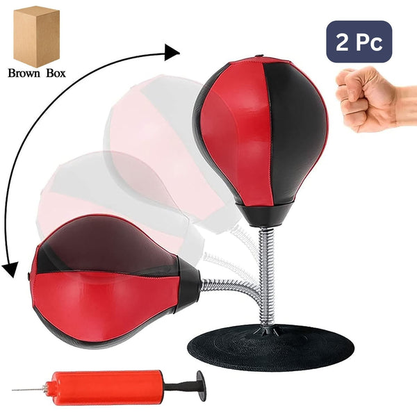 Inflatable Punching Bag With Air Pump (2 Pc Set)