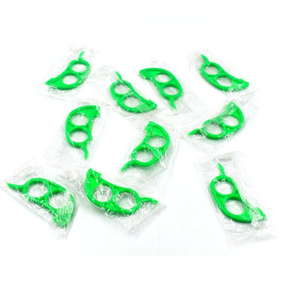Orange Peeler With Transparent Pouch Bag Combo (10 Pcs)
