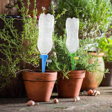 Plant Watering Spikes Self Watering Spikes Water Dripper For Plants Adjustable Plant Watering Devices With Slow Release Control Valve Switch (4 pc)
