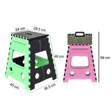 18 Inch Folding Stool For Adults And Kids Also For Kitchen Stepping With (Brown Box)