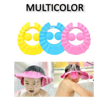 Adjustable Safe Soft Bathing Baby Shower Hair Wash Cap For Children Baby Bath Cap Shower Protection For Eyes And Ear