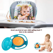 Rotating Baby Bowl Used For Serving Food To Kids And Toddlers Etc