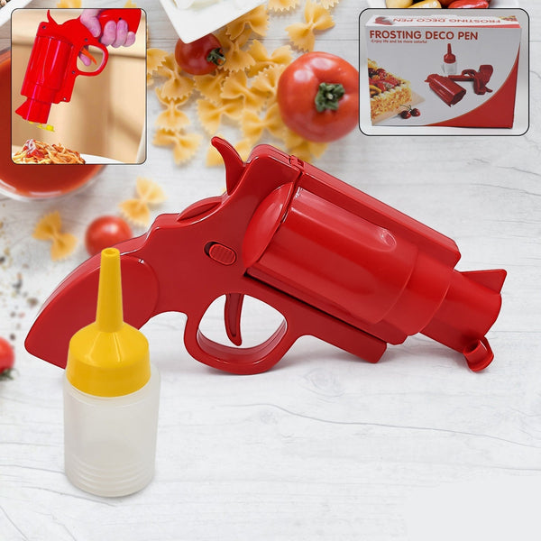 Ketchup Dispenser Mustard Bottle Gun (1 Pc)