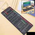 Shortcut Keyboard Mat Mouse Pad Mat Mouse Pads For Desk Quick Key Super Large Anti-slip Keyboard Pad Desk Accessories Desktop Mouse Pad Office Oversized Big Mouse Pad Rubber (8030 Cm)