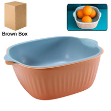 Kitchen Bowl Plastic Washing Bowl And Strainer Drainer Basket For Home  Kitchen Use