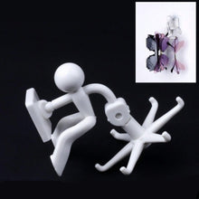 360 Degree Rotating Figure 6 Claw Kitchen Utensils Holder Hook Organizer Kitchen Rack Non-punching And Trace Sticky Hook For Bathroom Door Wall White (1 Pc )