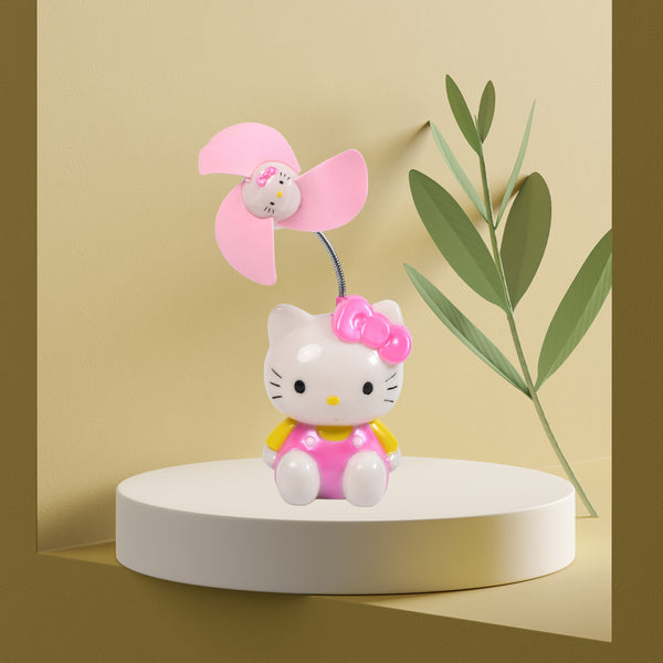 Kitty Usb Powered Portable Usb Mini Cooling Fan Cooler Portable (Battery Not Include)