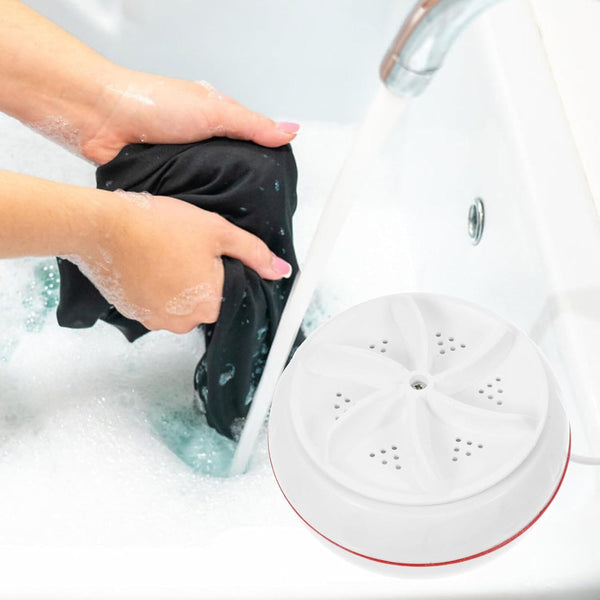 Mini Washing Machine Turbine Washing Machine Door Hinge  Lightweight Turbo Washer With Usb Cable For Home Camping College Rooms Use
