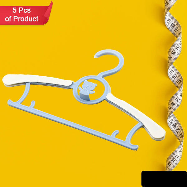 Large Dress Hanger Plastic Adjustable Child Plastic Hangers Space Saving Lightweight Hangers For Clothes Coat Shirt Closet Cloth Hangers Ideal (5pc)