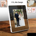 Multifunctional Led Magic Mirror With Hidden Photo Frame (1 Pc)