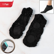 No-show Liner Socks With Anti-slip Heel Grip  (2 Pair)