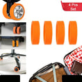 Luggage Wheel Covers Luggage Wheel Covers For Suitcase Reduce Noise For Travel Luggage Suitcase Silicone Suitcase Wheels Cover For Protect Suitcase Wheels (8 Pcs  4 Pc Set)