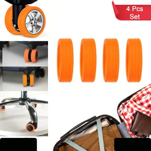 Luggage Wheel Covers Luggage Wheel Covers For Suitcase Reduce Noise For Travel Luggage Suitcase Silicone Suitcase Wheels Cover For Protect Suitcase Wheels (8 Pcs  4 Pc Set)