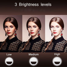 Selfie Ring Light Used For Applying Bright Shade Over Face During Taking Selfies And Making Videos Etc.