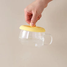 Cup Mug Lid Dust Proof Silicone Rubber Airtight Seal (Cup Spoon Not Included Only Lid, 4 Pc)