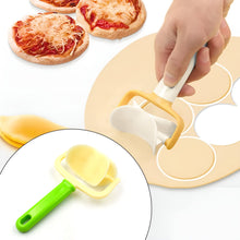 Plastic Round Roll Forming Cutter Cake Ball Tongs And Molds Puri Cutter Roller Machine For Baking Tools (1 Pc Mix Color)