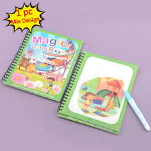 Magic Water Quick Dry Book Water Coloring Book Doodle With Magic Pen Painting Board