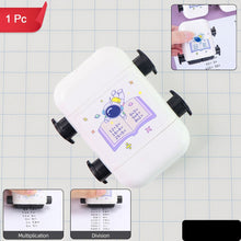 Kids Educational Automatic Math Problem Rolling Stamp (1 Pc)