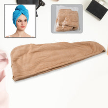 Microfiber Hair Wrap Towel Cap Quick Turban Hair-drying Absorbent Microfiber Towel  Dry Shower Caps (1 Pc)