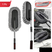 Car Duster Long Retractable soft non-slip handle Multipurpose Microfiber Wash Brush Vehicle Interior And Exterior Cleaning Kit With For Car Boats Or Home