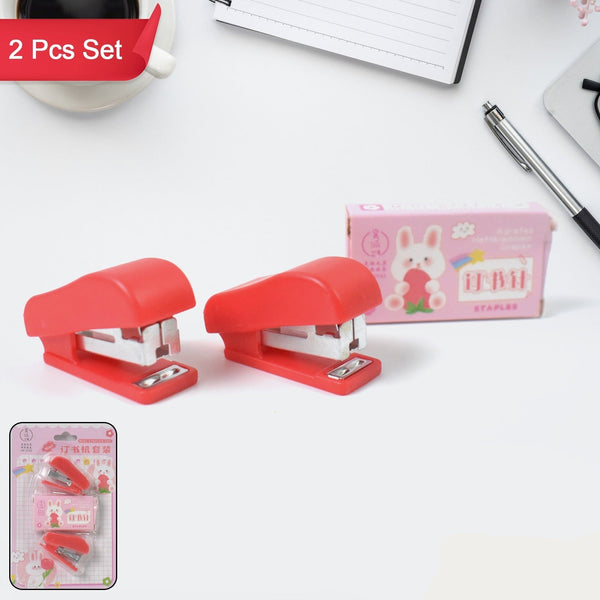 Mini Stapler With Staples  Pin Set (2 Pc)