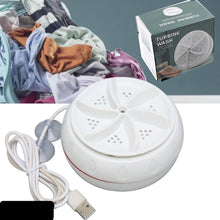 Mini Washing Machine Turbine Washing Machine Door Hinge  Lightweight Turbo Washer With Usb Cable For Home Camping College Rooms Use