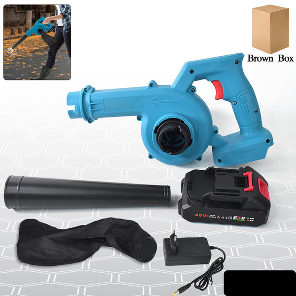 Multi-purpose Home And Garden Air Blower And Suction Vacuum Combo Kit With Collection Bag For Easy Cleaning