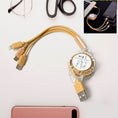 Retractable Charger Charging Cable Micro Usb Cable 3 In 1 Multi Charging Cable Compatible With Phone  Type C  Micro Android Usb And Other Mobile Devices (1 Pc)