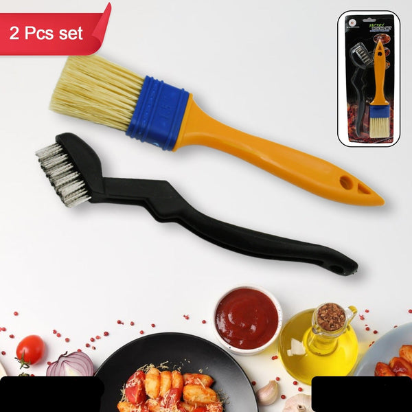 Multifunction Basting Brush For Cooking Pastry Brush Baking Food Butter Brush Dusting Brush For Cooking Grease Brush For Baking Dishwasher Safe Grilling  Hairbrush  Corn (2 Pcs Set)