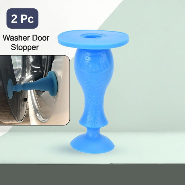 Multifunction Washer Door Stopper Rubber Front Load Washing Machine Door Holder Prop For Family Use Washing Machine Accessory (2 Pc)