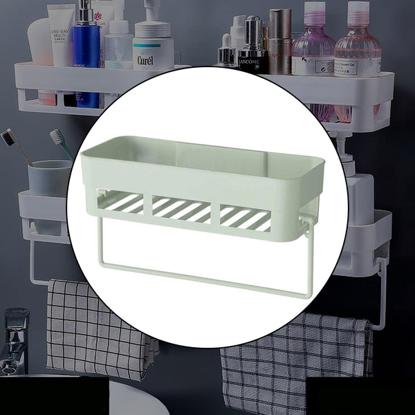 Multipurpose Kitchen Bathroom Shelf Wall Holder Storage Rack Bathroom