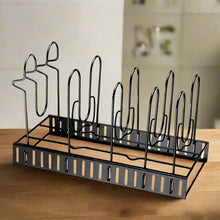 Multipurpose Pan Pot Organizer Rack (1 Pc)