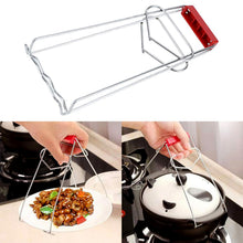 Heavy-duty Stainless Steel Kitchen Dish Plate Bowl Vessel Gripper Tong (2 Pc)