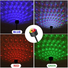 Usb Star Night Light Projector And Mini Disco Ball Light Adjustable Auto Roof Interior Car Ceiling Lights Flexible Atmosphere Strobe Light Decorations For Bedroom Car Party Ceiling