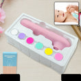 6 In1 Electric Manicure Nail Sharpener For Babies And Children Baby Nail Cutter Manicure With 6 Grinding Heads Electric Baby Nail File Electric Nail Clipper Toddler Nail Scissors