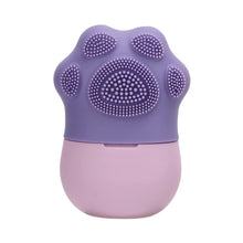 Non Slip Silicone Face Ice Cubes Easy Grip New Unique Shape Ice Roller Base Reusable For Beauty  ( 1 Pc )