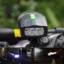 Bicycle 3 Led White Headlight Lamp (1 Pc Battery Not Included)