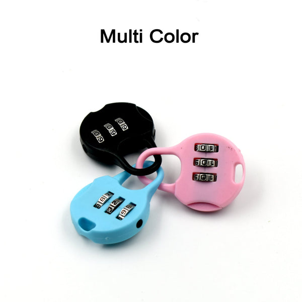 3 Digit Zipper Lock And Zipper Tool Used Widely In All Security Purposes Of Zipper Materials (2 Pc)
