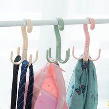 4-Claw Multi-Function 360 Degree Rotatable Purse Rack Handbag Hanger Hook (2 Pc)