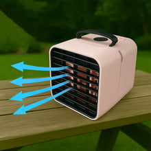 Portable Mini Air Cooler Fan With Water Cooling Function (1 Pc)